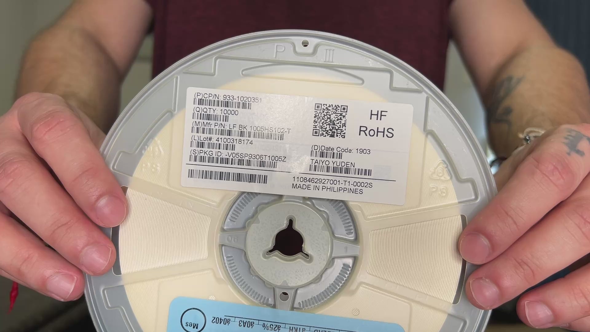 FERRITE SMD LFBK1005HS102-T 1kΩ 300mA Taiyo Yuden 10,000 pcs