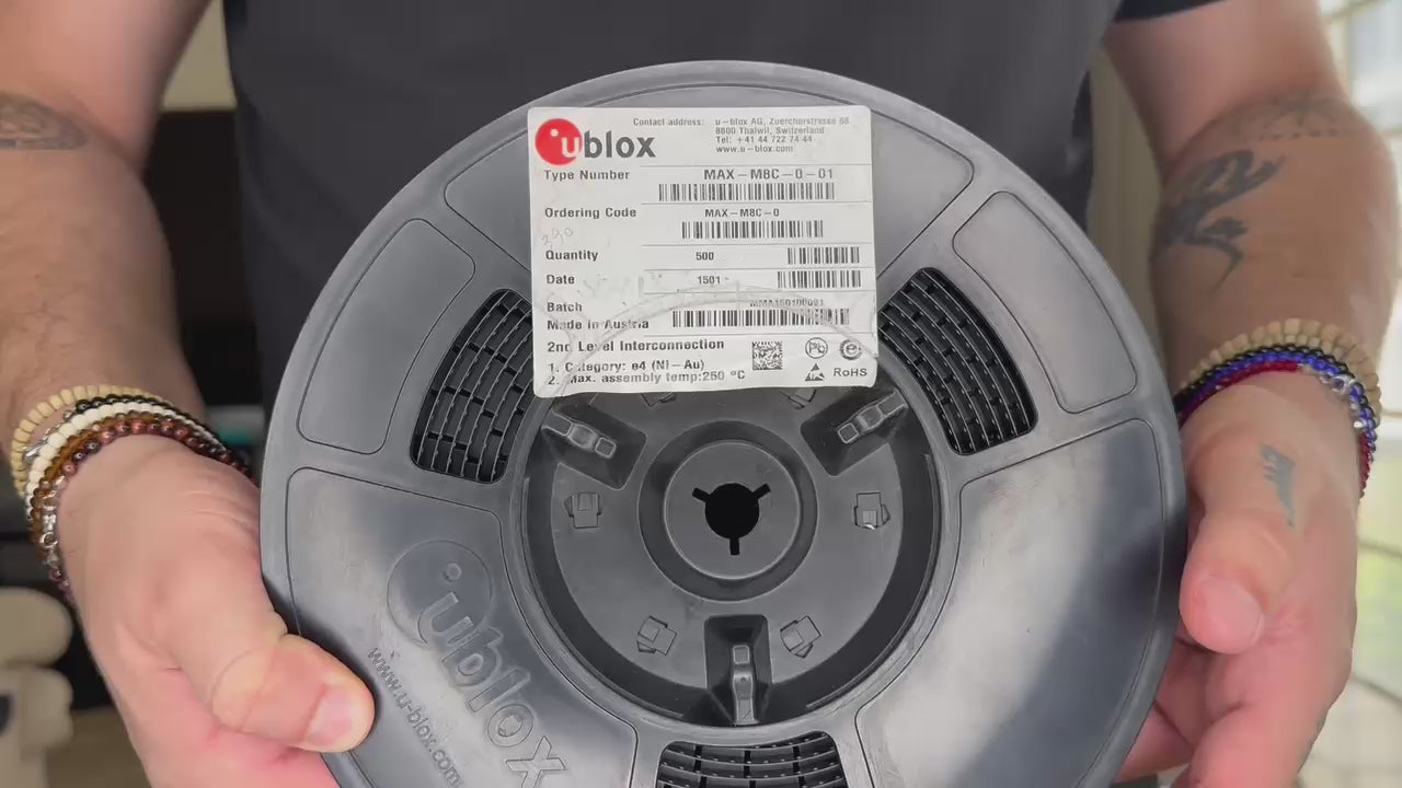 MAX-M8C-0 / MAX-M8C-0-01 u-blox GNSS Module LCC 18 500pcs