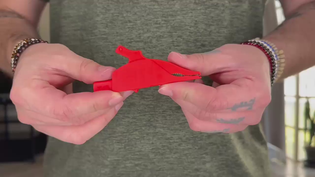 248-7847 Staubli Garra Golfinho 32A 4mm Vermelho