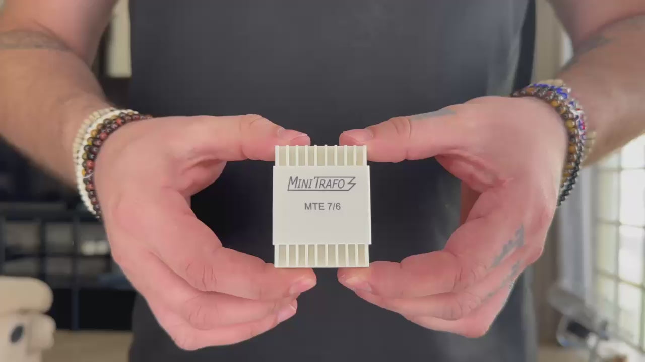 Mini Trafo de Pulso MTE 7/6 – 1:1 600Ω 1kV